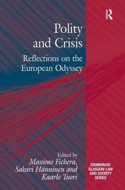 Front cover of Polity and crisis by Massimo Fichera