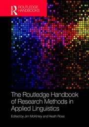 Front cover of Routledge Handbook of Research Methods in Applied Linguistics by Jim McKinley