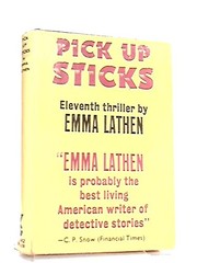 Cover of Pick Up Sticks by Emma Lathen