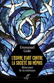 Cover of L'oeuvre d'art contre la société du mépris by Emmanuel Godo