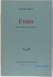 Cover of Dokimes by George Seferis