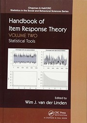 Front cover of Handbook of item response theory by Wim J. van der Linden