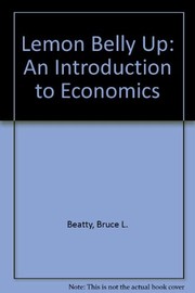 Cover of Lemon Belly Up by Bruce L. Beatty