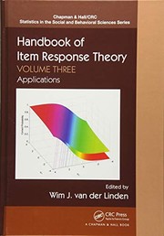Cover of Handbook of Item Response Theory : Volume 3 by Wim J. van der Linden