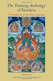 Front cover of Training Anthology of Santideva by Charles Goodman
