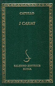 Cover of I carmi by Gaius Valerius Catullus