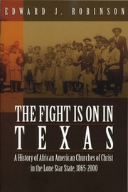 Cover of The fight is on in Texas by Edward J. Robinson