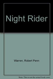 Cover of Night rider by Robert Penn Warren