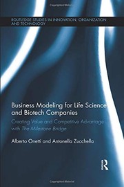 Front cover of Business Modeling for Life Science and Biotech Companies by Alberto Onetti