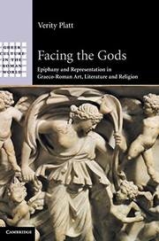 Front cover of Epiphany and Representation in Graeco-Roman Culture by Verity Platt