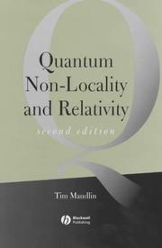 Cover of Quantum non-locality and relativity by Tim Maudlin