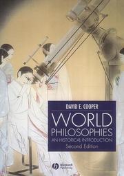Cover of World Philosophies by David Edward Cooper