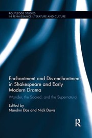 Front cover of Enchantment and Dis-Enchantment in Shakespeare and Early Modern Drama by Nandini Das