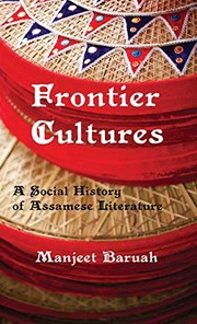 Cover of Frontier Cultures by Manjeet Baruah