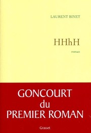 Cover of HHhH by Laurent Binet