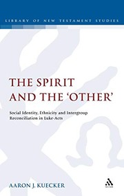 Front cover of The Spirit and the 'other' by Aaron Kuecker
