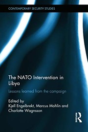 Front cover of NATO Intervention in Libya by Kjell Engelbrekt