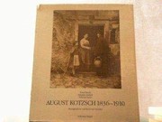 Front cover of August Kotzsch, 1836-1910 by August Kotzsch