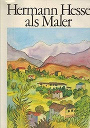 Cover of Hermann Hesse als Maler by Hermann Hesse