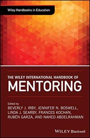 Front cover of Wiley International Handbook of Mentoring by Beverly J. Irby