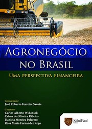 Front cover of Agronegócio no Brasil by José Roberto Ferreira Savóia