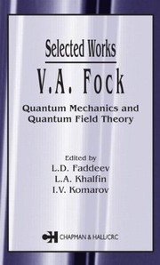 Front cover of V.A. Fock--selected works by V. A. Fok