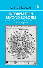 Cover of Information Beyond Borders by W. Boyd Rayward