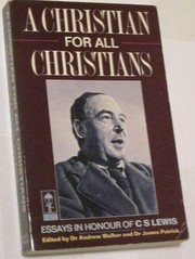 Front cover of A Christian for all Christians by C. S. Lewis