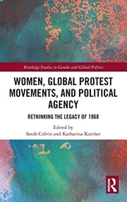 Cover of Women, Global Protest Movements and Political Agency by Sarah Colvin