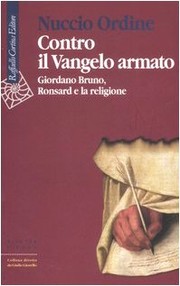 Front cover of Contro il vangelo armato by Nuccio Ordine