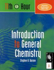 Cover of Introduction to General Chemistry by Stephen B. Barone