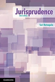 Cover of Jurisprudence by Suri Ratnapala