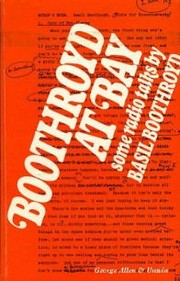 Cover of Boothroyd at bay by Basil Boothroyd