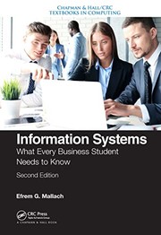 Cover of Information Systems by Efrem G. Mallach