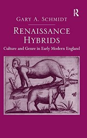 Cover of Renaissance Hybrids by Gary A. Schmidt