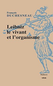 Front cover of Leibniz by François Duchesneau