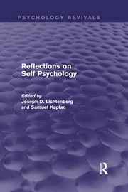 Front cover of Reflections on Self Psychology (Psychology Revivals) by Joseph D. Lichtenberg