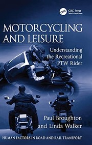 Front cover of Motorcycling and leisure by Paul Broughton