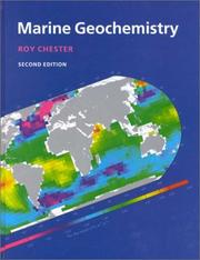 Front cover of Marine geochemistry by R. Chester