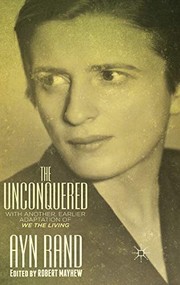 Cover of The unconquered by Ayn Rand