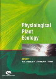 Front cover of Physiological plant ecology by British Ecological Society. Symposium
