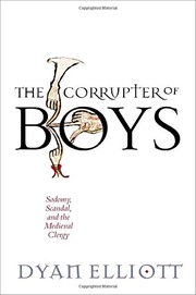 Cover of Corrupter of Boys by Dyan Elliott