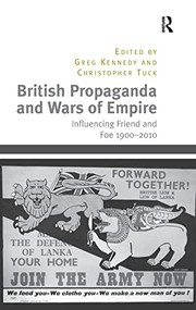 Front cover of British Propaganda and Wars of Empire by Greg Kennedy