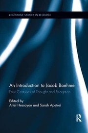 Front cover of Introduction to Jacob Boehme by Sarah Apetrei