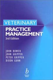 Cover of Veterinary practice management by John Bower