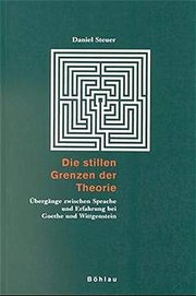 Cover of Die stillen Grenzen der Theorie by Daniel Steuer