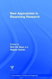 Front cover of New Approaches in Reasoning Research by Wim De Neys