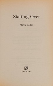 Cover of Starting Over by Marcia Willett
