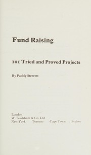 Cover of Fund raising by Paddy Sterrett