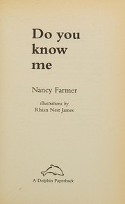 Cover of Do you know me? by Nancy Farmer